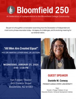 Bloomfield 250 Danielle M. Conway flier